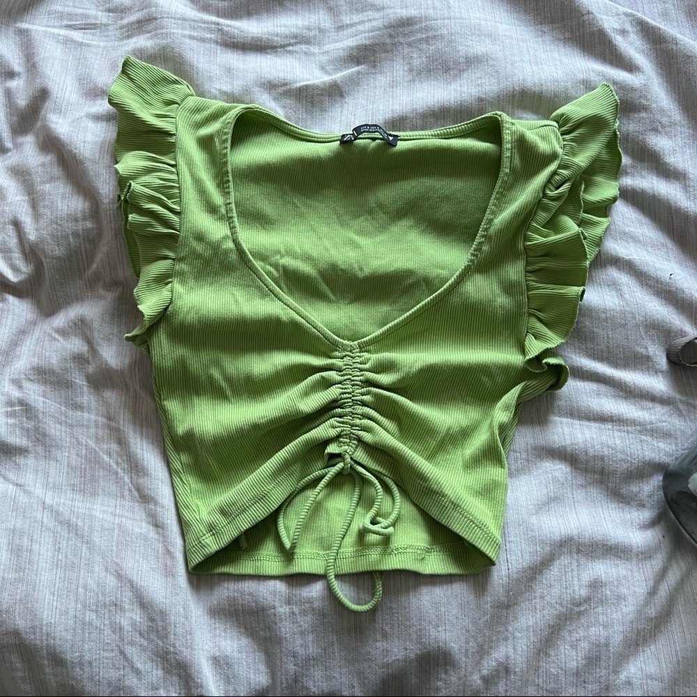 Zara Ruffle Top